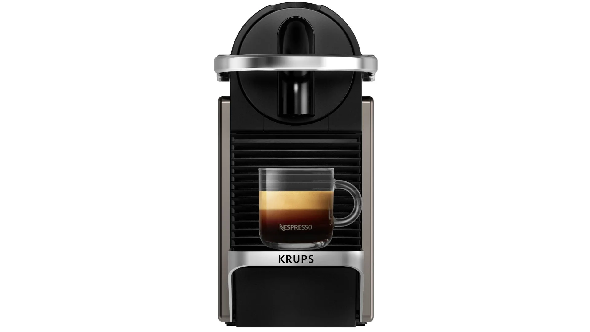 Krups XN306T Pixie Nespresso-machine Titan